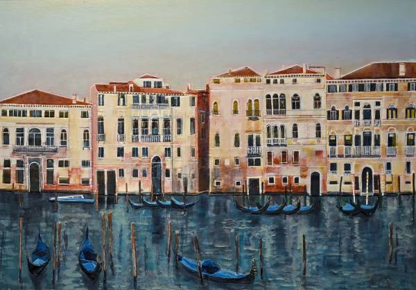 - Mixed Media on Canvas, Painting by Julie Adlard, measuring 40 x 58 cm (H x W) framed at 49 x 66 cm £895
